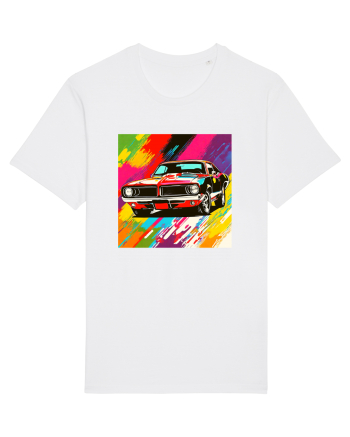 Masina Sport Pop Art White