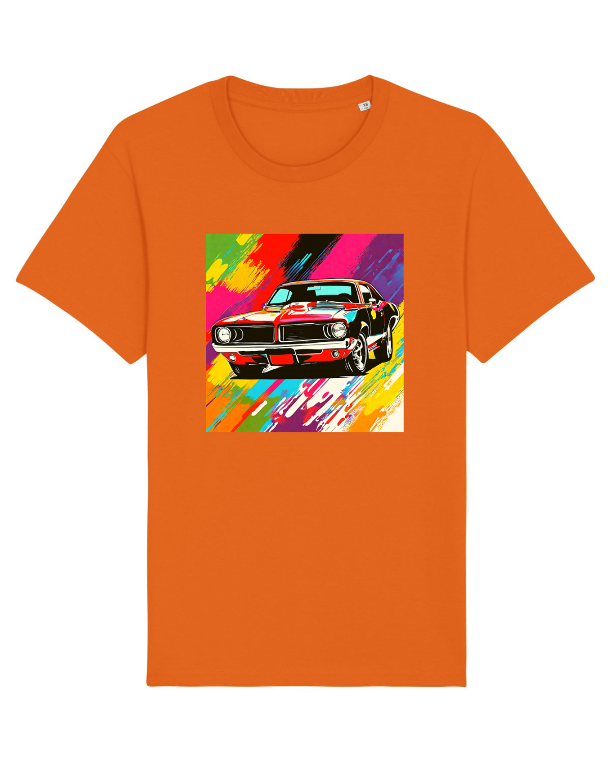 Tricou mânecă scurtă Unisex Rocker Bright Orange