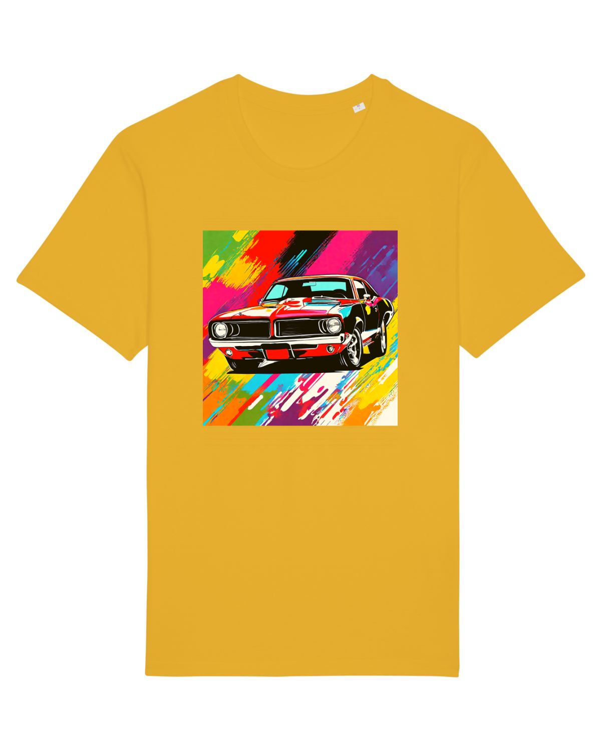 Tricou mânecă scurtă Unisex Rocker Spectra Yellow