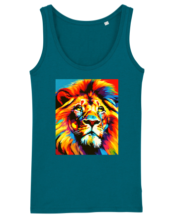 Lion Pop Art Ocean Depth