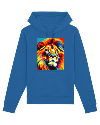 Lion Pop Art Royal Blue