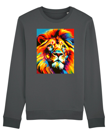Lion Pop Art Anthracite
