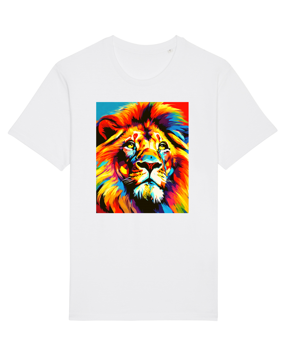 Tricou mânecă scurtă Unisex Rocker White