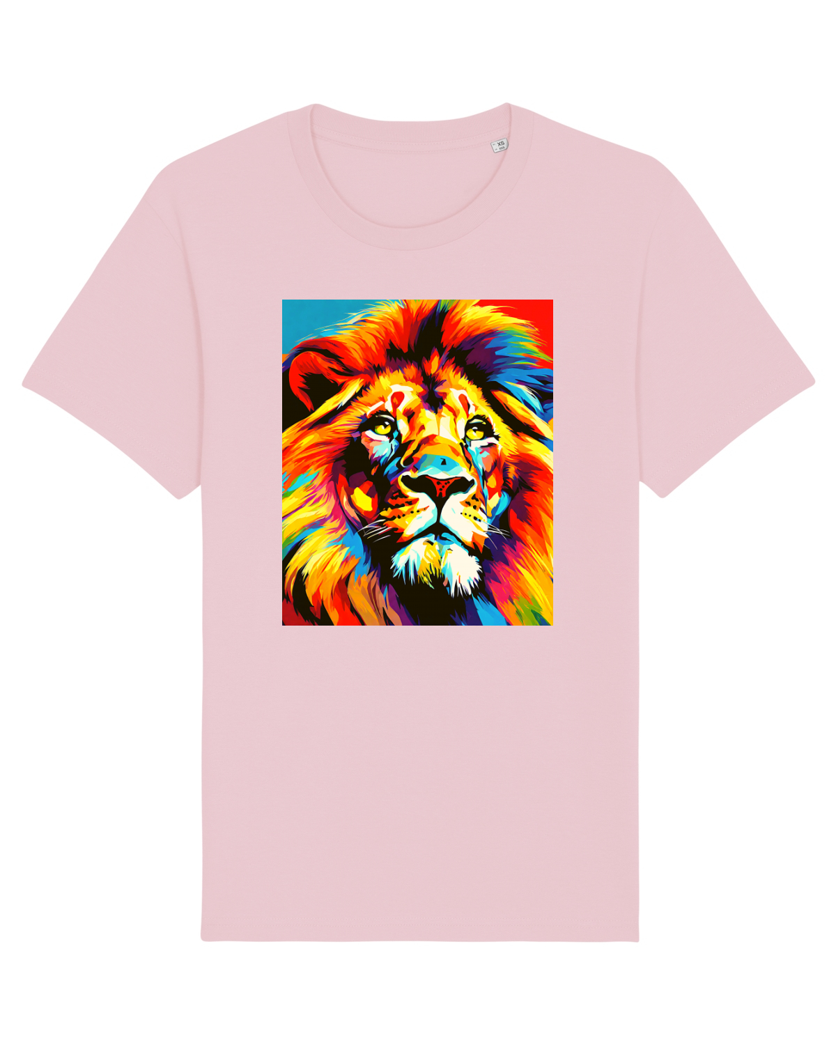 Tricou mânecă scurtă Unisex Rocker Cotton Pink