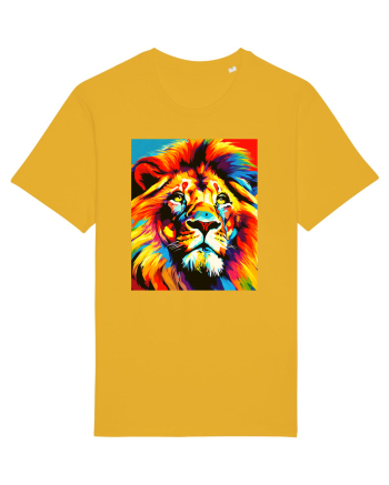 Lion Pop Art Spectra Yellow