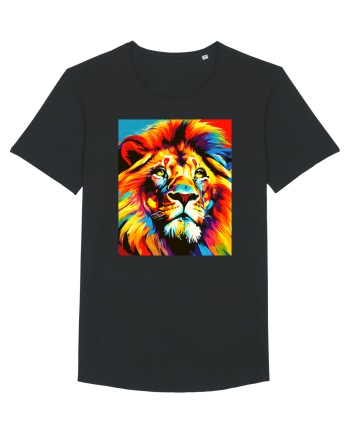 Lion Pop Art Black