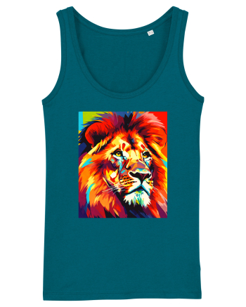 Lion Pop Art Ocean Depth