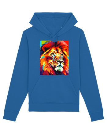 Lion Pop Art Royal Blue