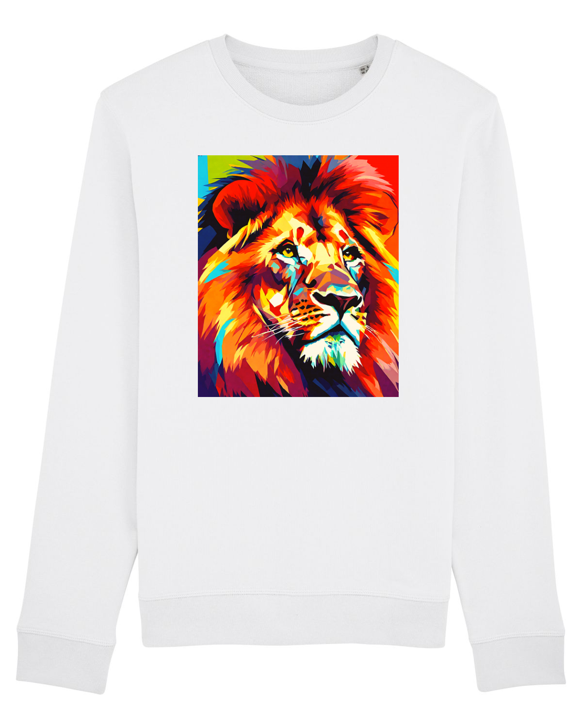 Bluză mânecă lungă Unisex Rise White