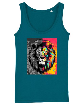 Lion Pop Art Ocean Depth