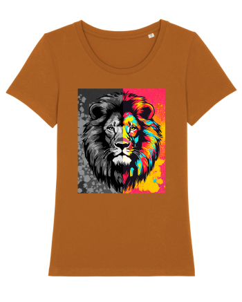 Lion Pop Art Roasted Orange