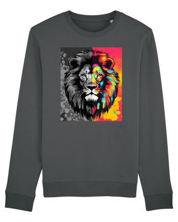 Lion Pop Art Anthracite