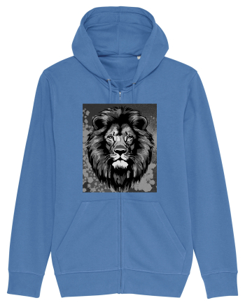 Lion Pop Art Bright Blue