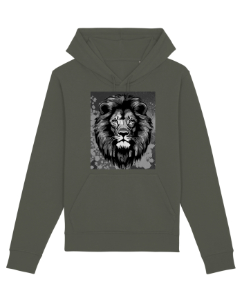 Lion Pop Art Khaki