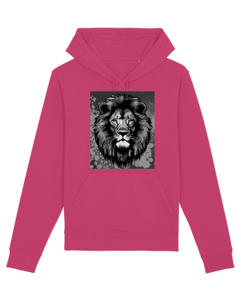 Lion Pop Art Raspberry