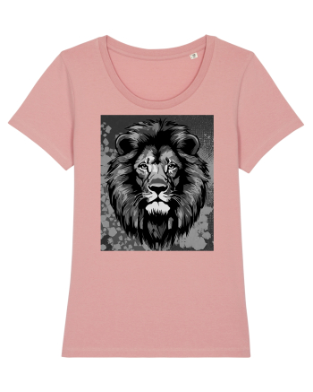 Lion Pop Art Canyon Pink