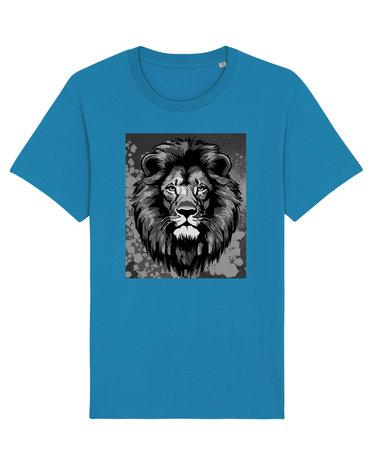 Tricou mânecă scurtă Unisex Rocker Azur
