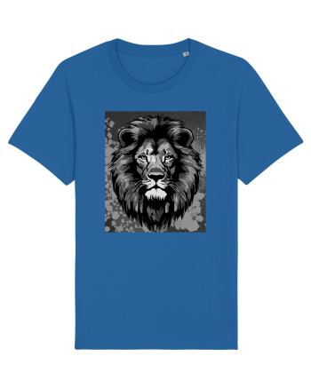 Lion Pop Art Royal Blue