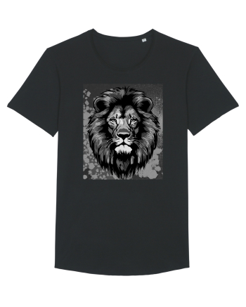 Lion Pop Art Black
