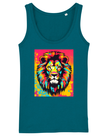 Lion Pop Art Ocean Depth