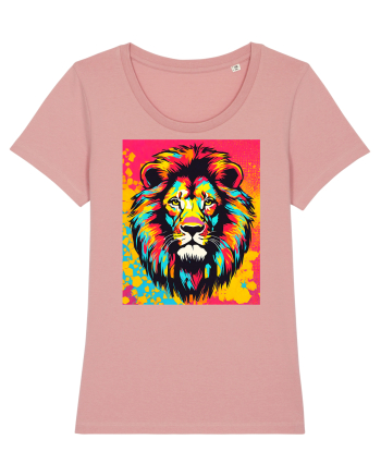 Lion Pop Art Canyon Pink