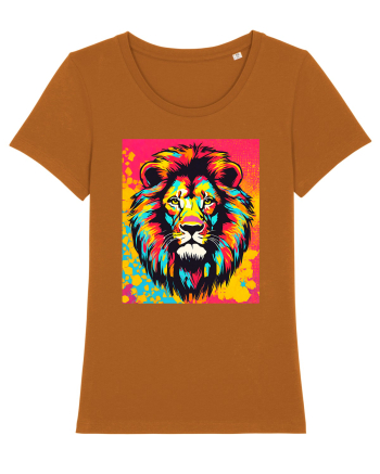 Lion Pop Art Roasted Orange