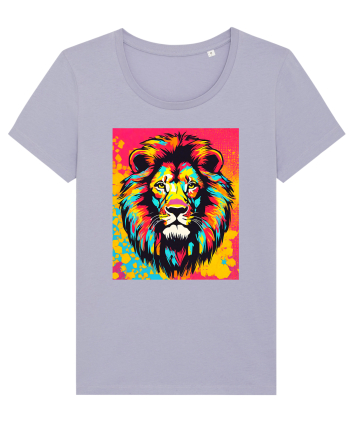Lion Pop Art Lavender