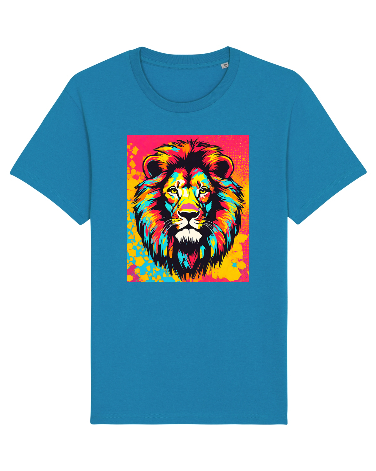 Tricou mânecă scurtă Unisex Rocker Azur