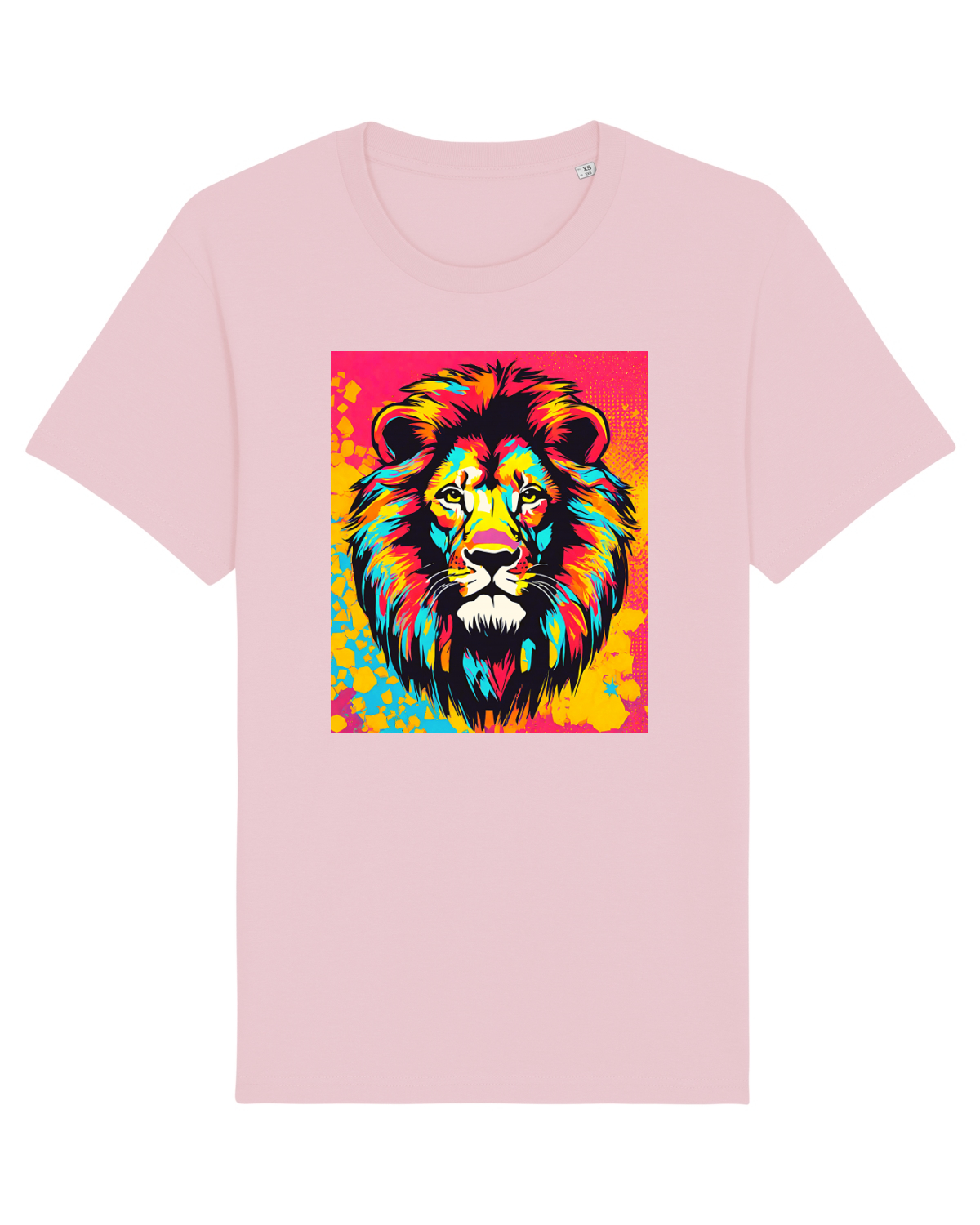 Tricou mânecă scurtă Unisex Rocker Cotton Pink