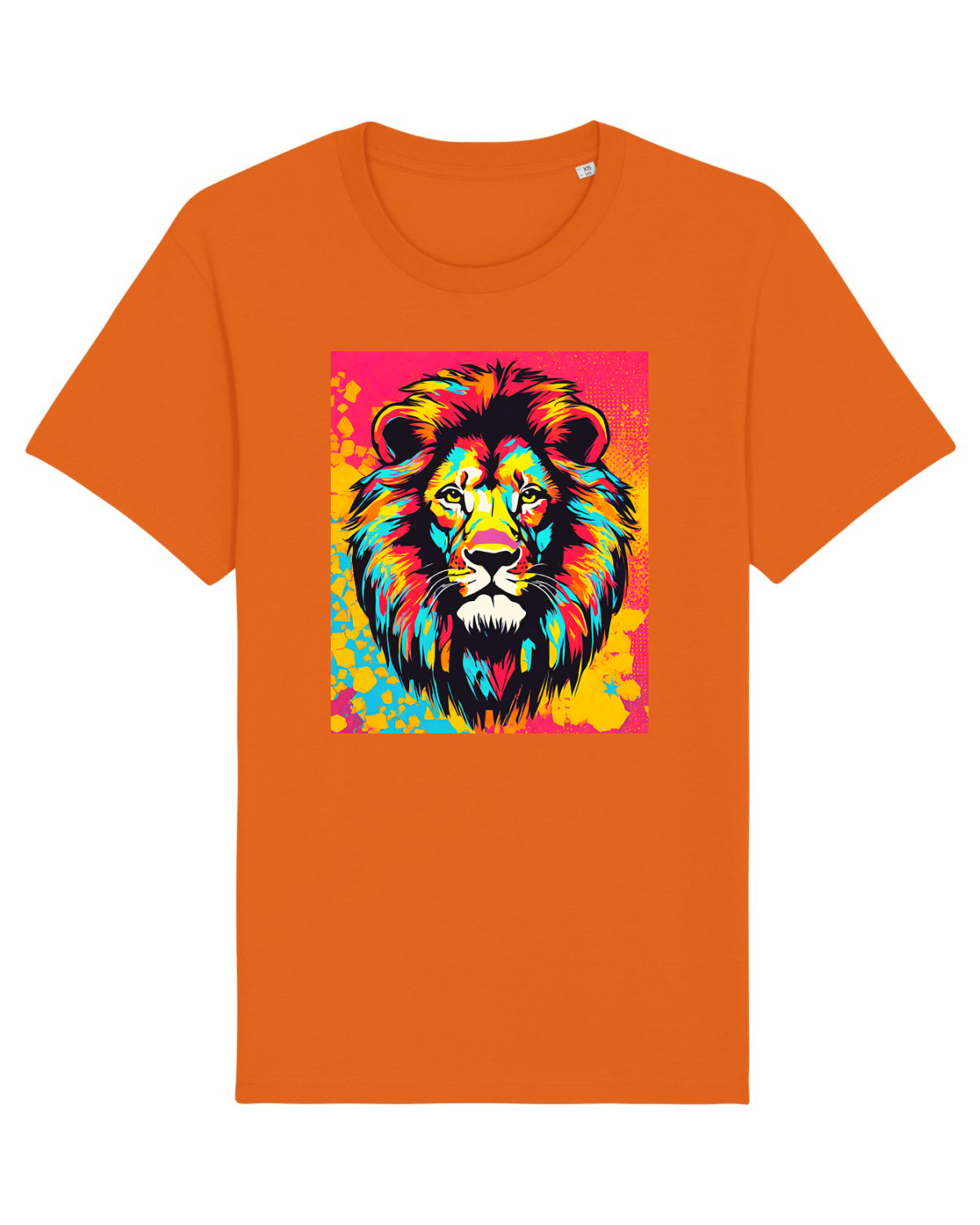 Tricou mânecă scurtă Unisex Rocker Bright Orange