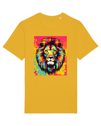 Lion Pop Art Spectra Yellow