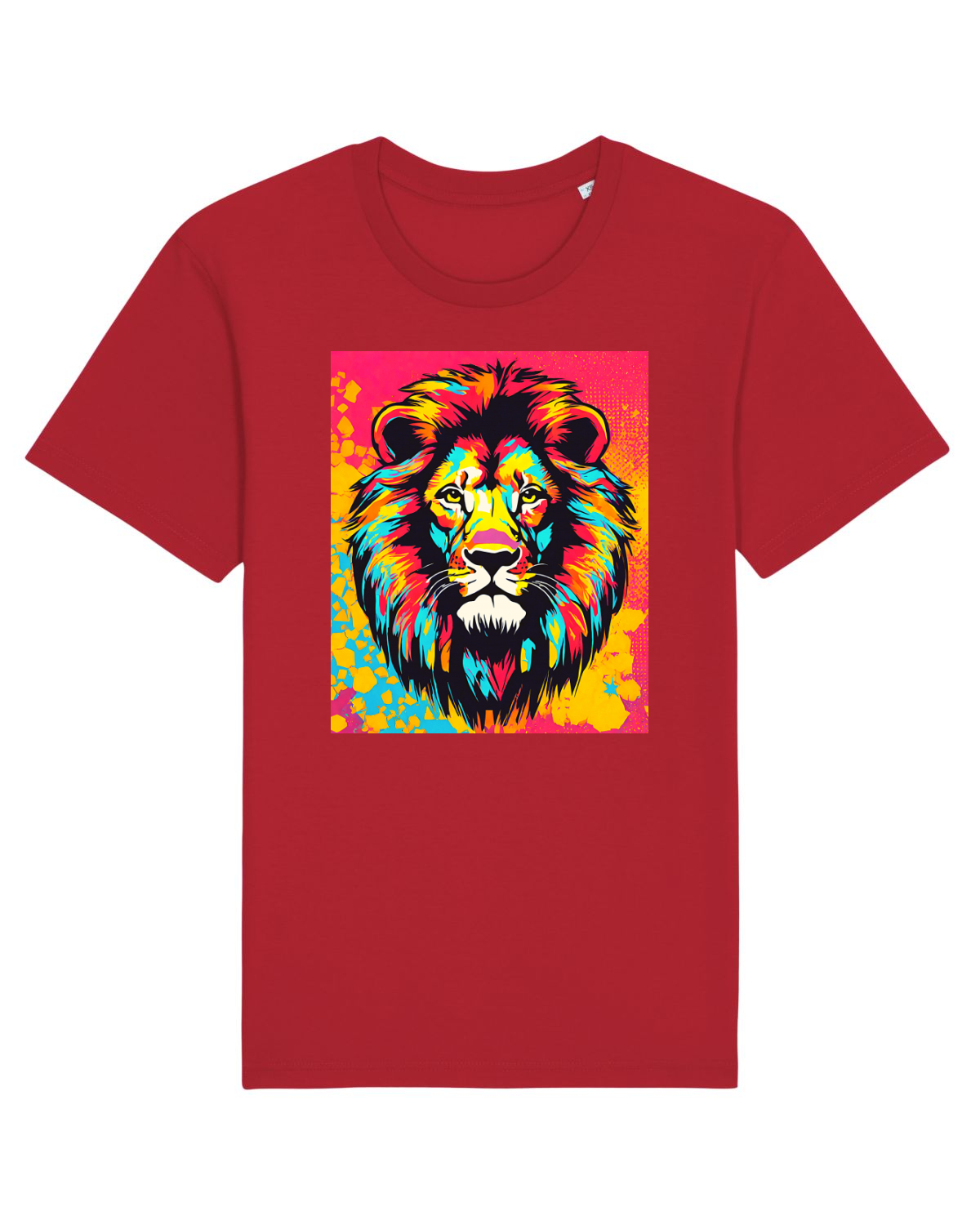 Tricou mânecă scurtă Unisex Rocker Red