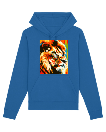 Lion Pop Art Royal Blue