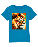 Lion Pop Art Tricou mânecă scurtă  Copii Mini Creator