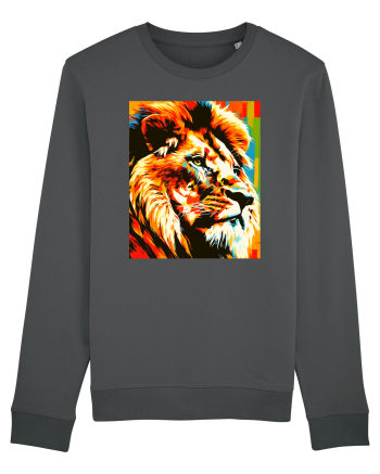 Lion Pop Art Anthracite