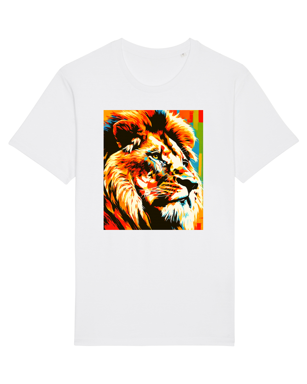 Tricou mânecă scurtă Unisex Rocker White