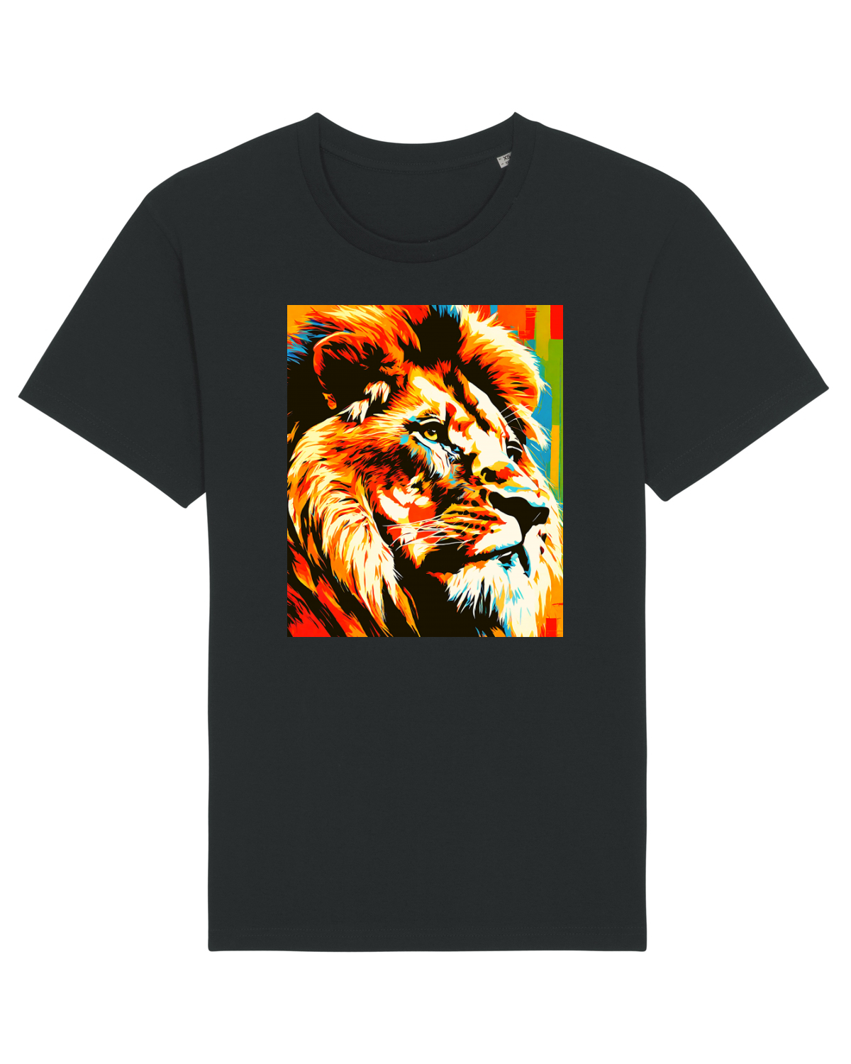 Tricou mânecă scurtă Unisex Rocker Black