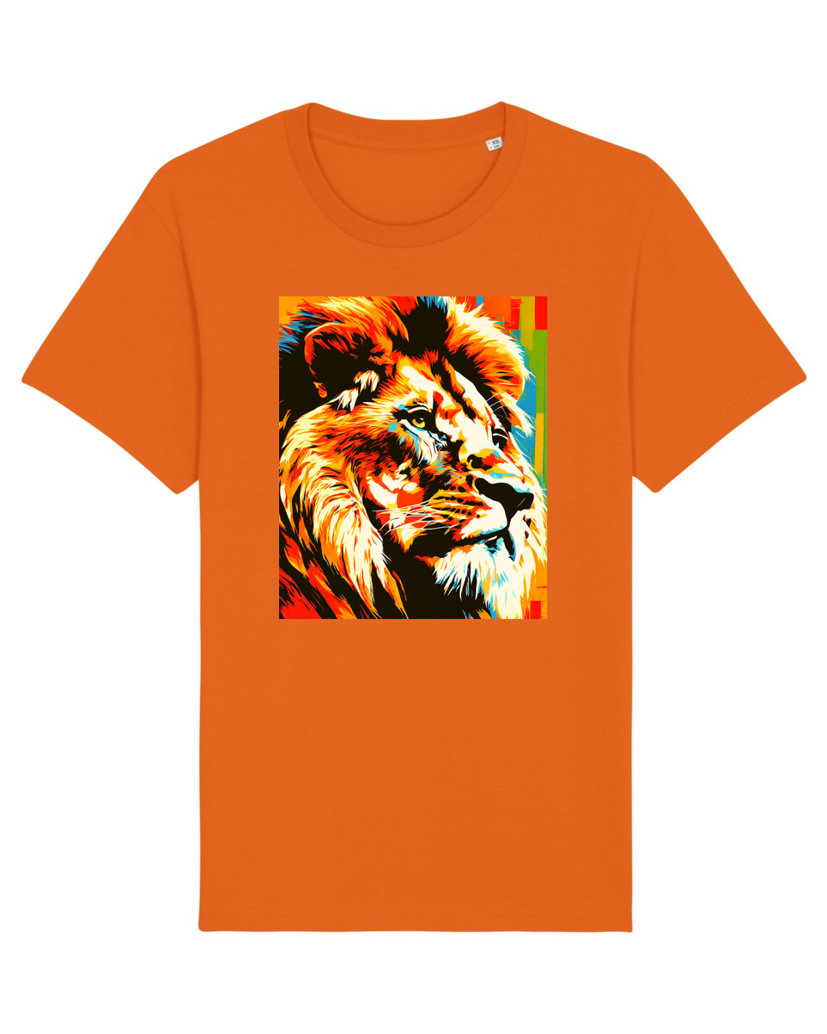 Tricou mânecă scurtă Unisex Rocker Bright Orange