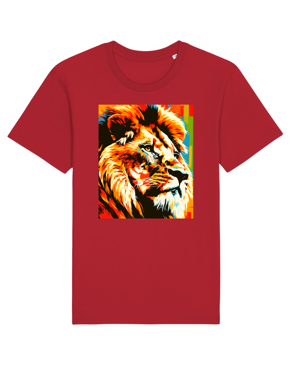 Tricou mânecă scurtă Unisex Rocker Red
