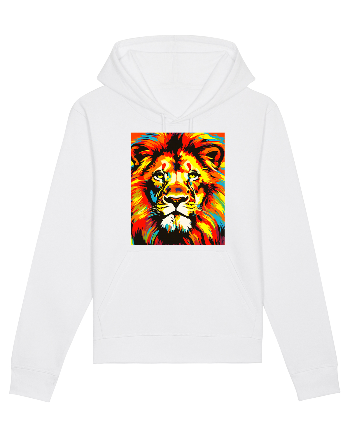 Hanorac Unisex Drummer White