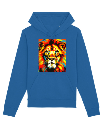 Lion Pop Art Royal Blue