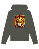 Lion Pop Art Hanorac Unisex Drummer