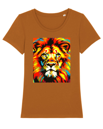 Lion Pop Art Roasted Orange