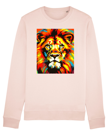 Lion Pop Art Candy Pink