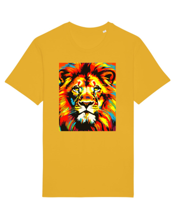 Lion Pop Art Spectra Yellow