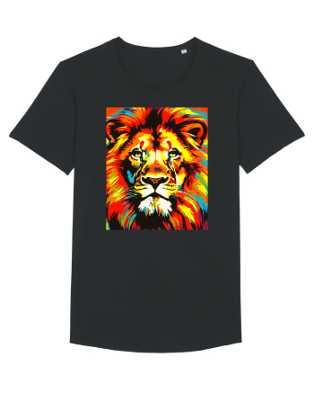 Lion Pop Art Black