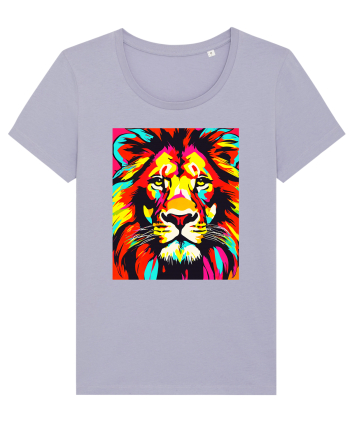 Lion Pop Art Lavender