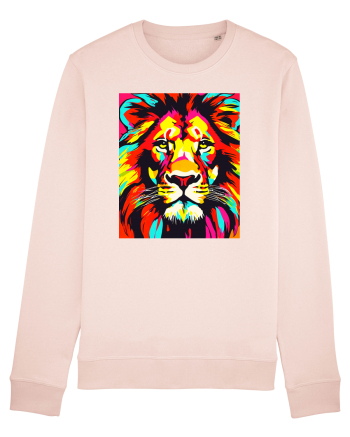 Lion Pop Art Candy Pink