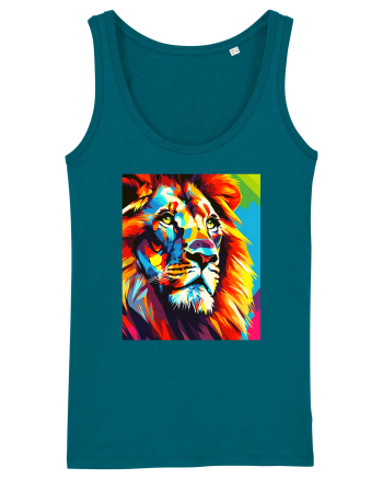 Lion Pop Art Ocean Depth