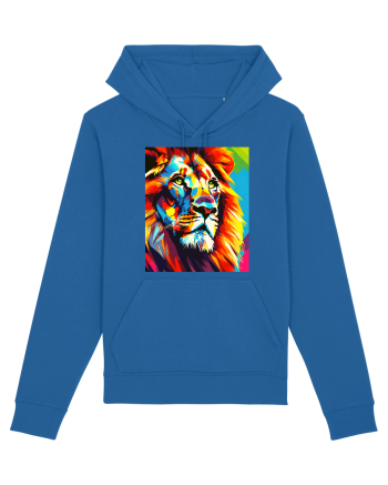 Lion Pop Art Royal Blue